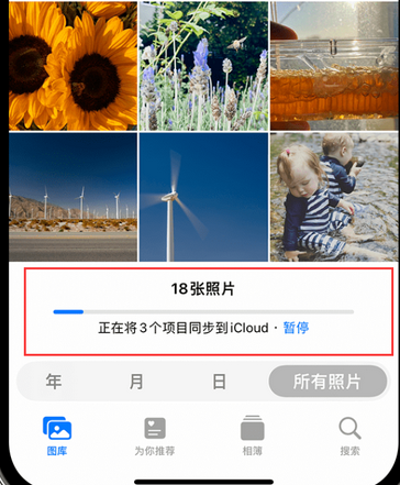 稻城苹果手机服务如何解决iPhone照片无法同步到 'iCloud 照片'