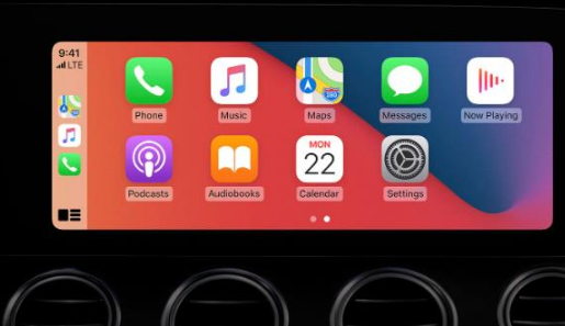 稻城apple维修网点分享如何将iPhone连接到CarPlay 